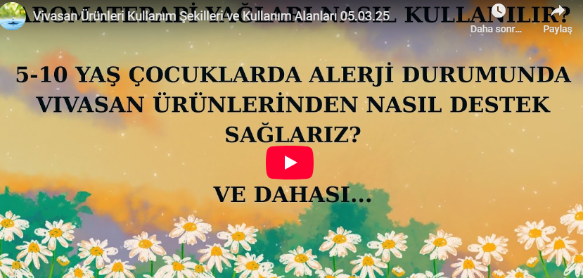 Vivasan Ürünleri Kullanım Şekilleri ve Kullanım Alanları 